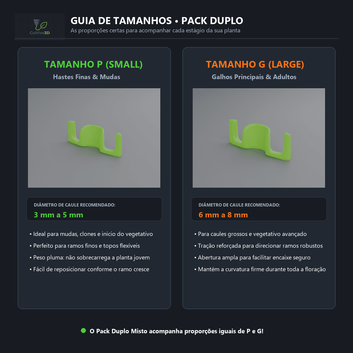 FlexiLST™ Clips de Treinamento LST Dobráveis (Pack Duplo P + G) - Ângulo e detalhe técnico 14