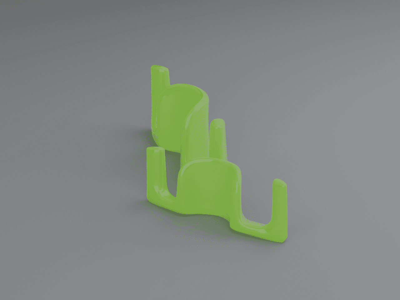 FlexiLST™ Clips de Treinamento LST Dobráveis (Pack Duplo P + G) - Ângulo e detalhe técnico 3